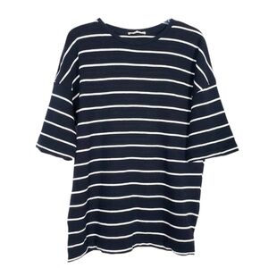 ZARA striped short sleeve top sailor